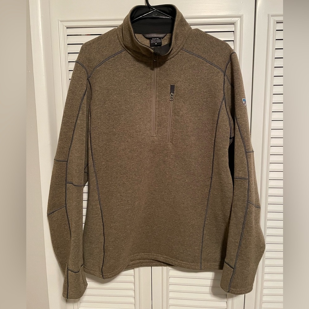 Kuhl Mens revel quarter zip fleece size M
